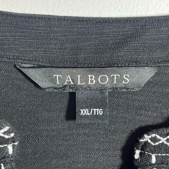 Talbots Embroidered Top - Picture 4 of 7